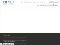 Sites similar to freehill.com