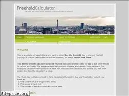 Sites similar to freeholdcalculator.com