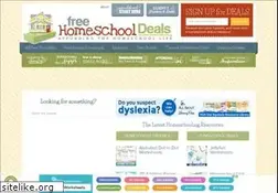 Sites similar to freehomeschooldeals.com