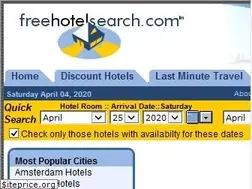 Sites similar to freehotelsearch.com