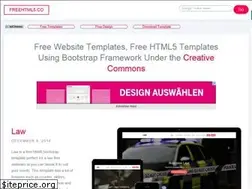 Sites similar to freehtml5.co