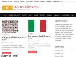 Sites similar to freeiptvlists.com