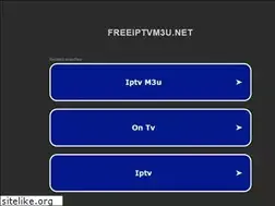 Sites similar to freeiptvm3u.net