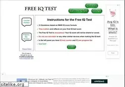 Sites similar to freeiqtest.info