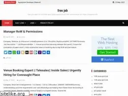 Sites similar to freejob.info
