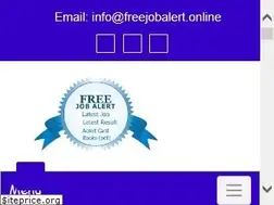 Sites similar to freejobalert.online