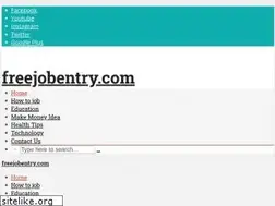 Sites similar to freejobentry.com