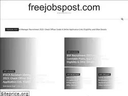 Sites similar to freejobspost.com