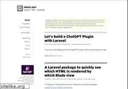 Sites similar to freek.dev