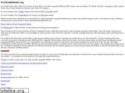Sites similar to freekindlebooks.org