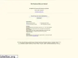 Sites similar to freelance-boerse.de