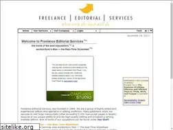 Sites similar to freelance-editorial-services.com