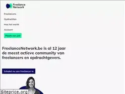 Sites similar to freelancenetwork.be