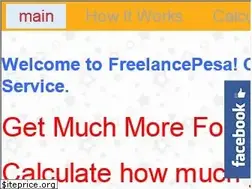 Sites similar to freelancepesa.com