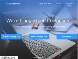 Sites similar to freelancer.moboreader.com
