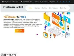 Sites similar to freelancerforseo.in