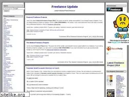 Sites similar to freelanceupdate.com