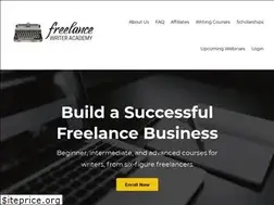 Sites similar to freelancewriteracademy.com