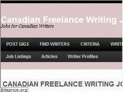 Sites similar to freelancewritingjobs.ca