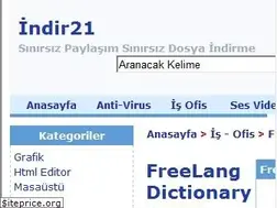 Sites similar to freelang-dictionary-indir.indir21.com