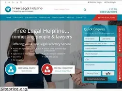 Sites similar to freelegalhelpline.co.uk