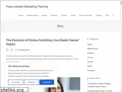 Sites similar to freelinkedinmarketingtraining.com