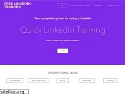 Sites similar to freelinkedintraining.com