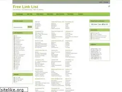 Sites similar to freelinklist.info