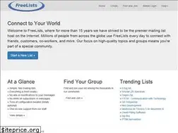 Sites similar to freelists.org