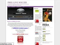 Sites similar to freelivesoccer-stream.blogspot.com