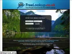Sites similar to freelookup.co.uk