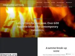 Sites similar to freeloveletters.net