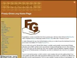 Sites similar to freely-given.org