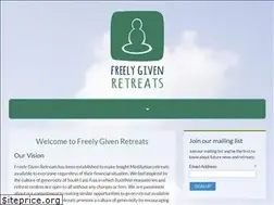 Sites similar to freelygivenretreats.org