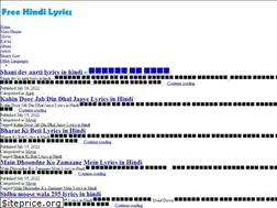 Sites similar to freelyrics.in