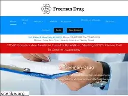 Sites similar to freemandrug.com