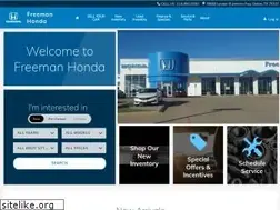 Sites similar to freemanhonda.net