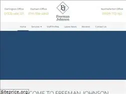 Sites similar to freemanjohnson.co.uk