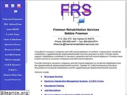 Sites similar to freemanrehabilitationservices.com
