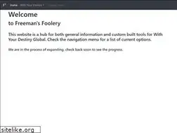 Sites similar to freemansfoolery.com