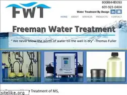 Sites similar to freemanwatertreatment.com