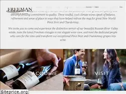 Sites similar to freemanwinery.com