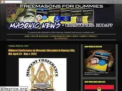 Sites similar to freemasonsfordummies.blogspot.com