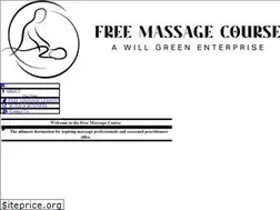 Sites similar to freemassagecourse.com