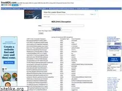 Sites similar to freemd5.com