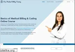 Sites similar to freemedicalbillingtraining.com