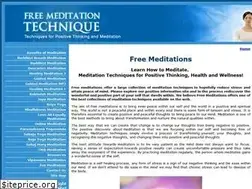 Sites similar to freemeditations.com