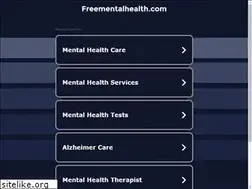 Sites similar to freementalhealth.com