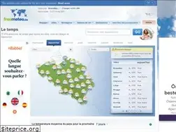 Sites similar to freemeteo.be