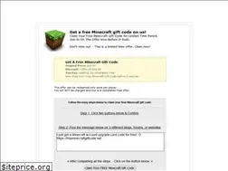 Sites similar to freeminecraftgiftcode.net